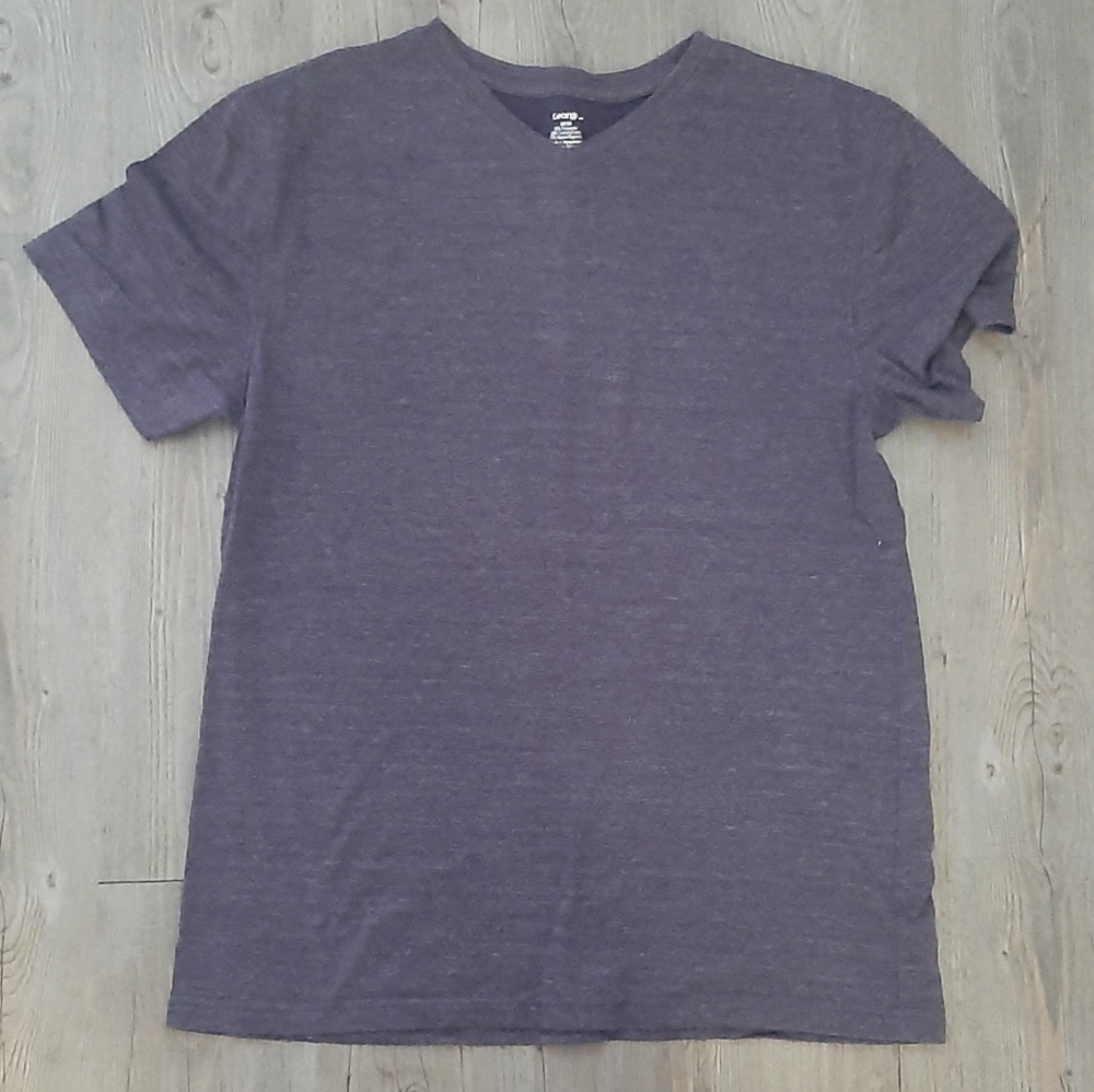 Purple V Neck Tee by George - Medium